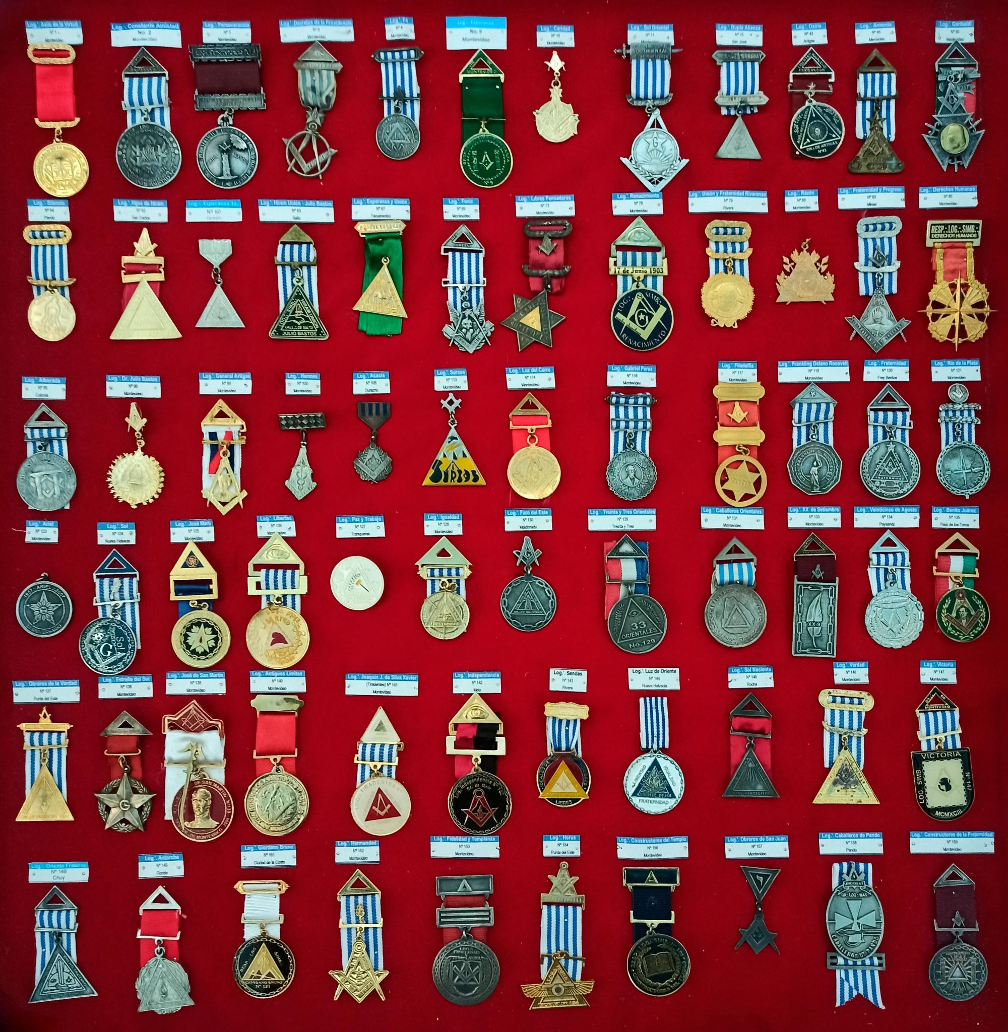 Medallas uruguayas